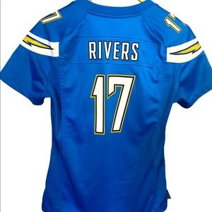 Nike Phillip Rivers #17 Chargers Jersey from 2018